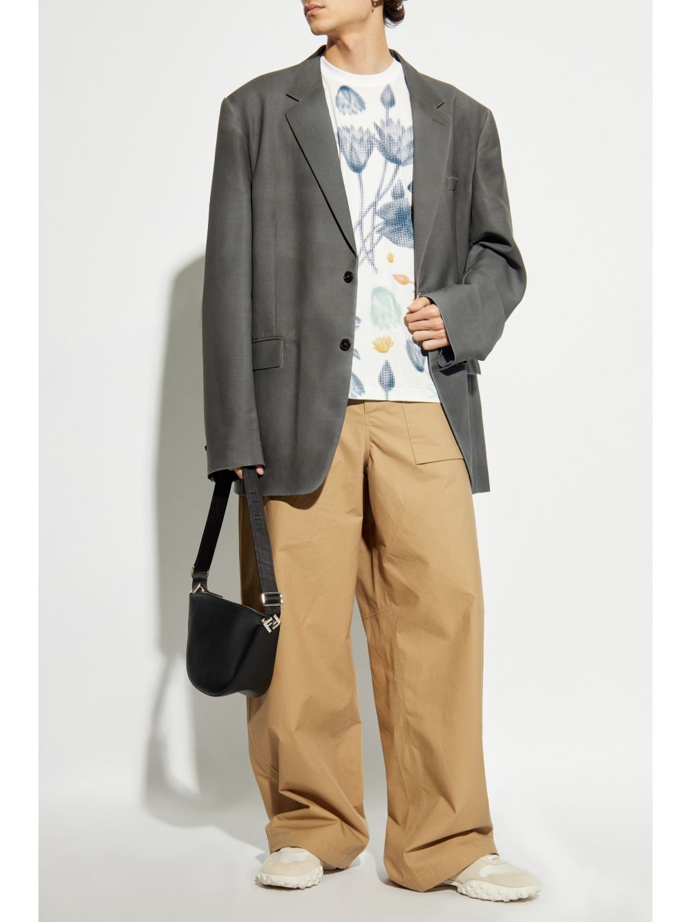 Printed cotton t-shirt