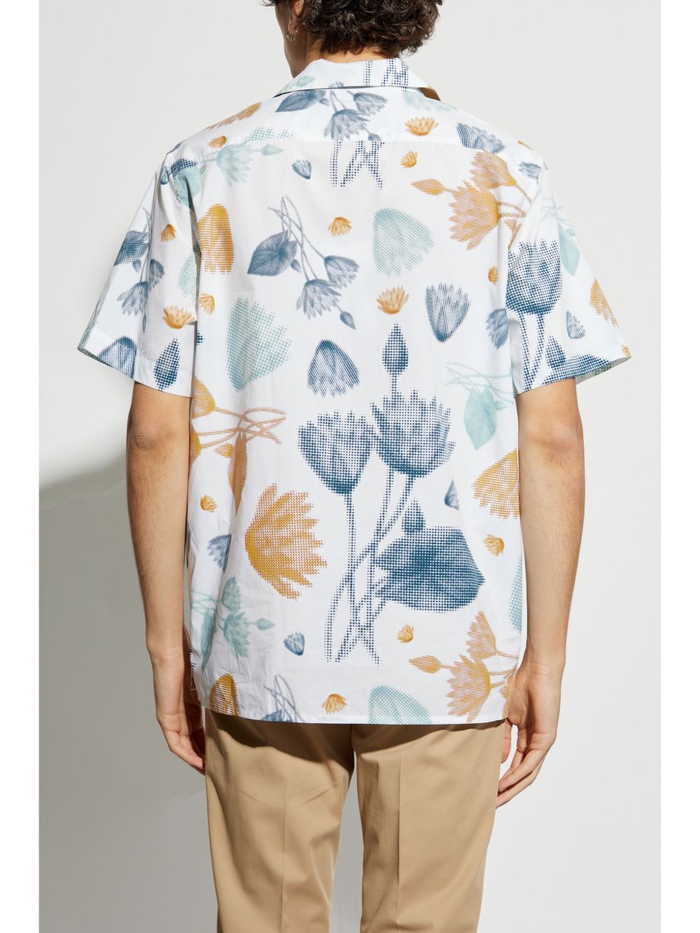 Printed cotton shirt