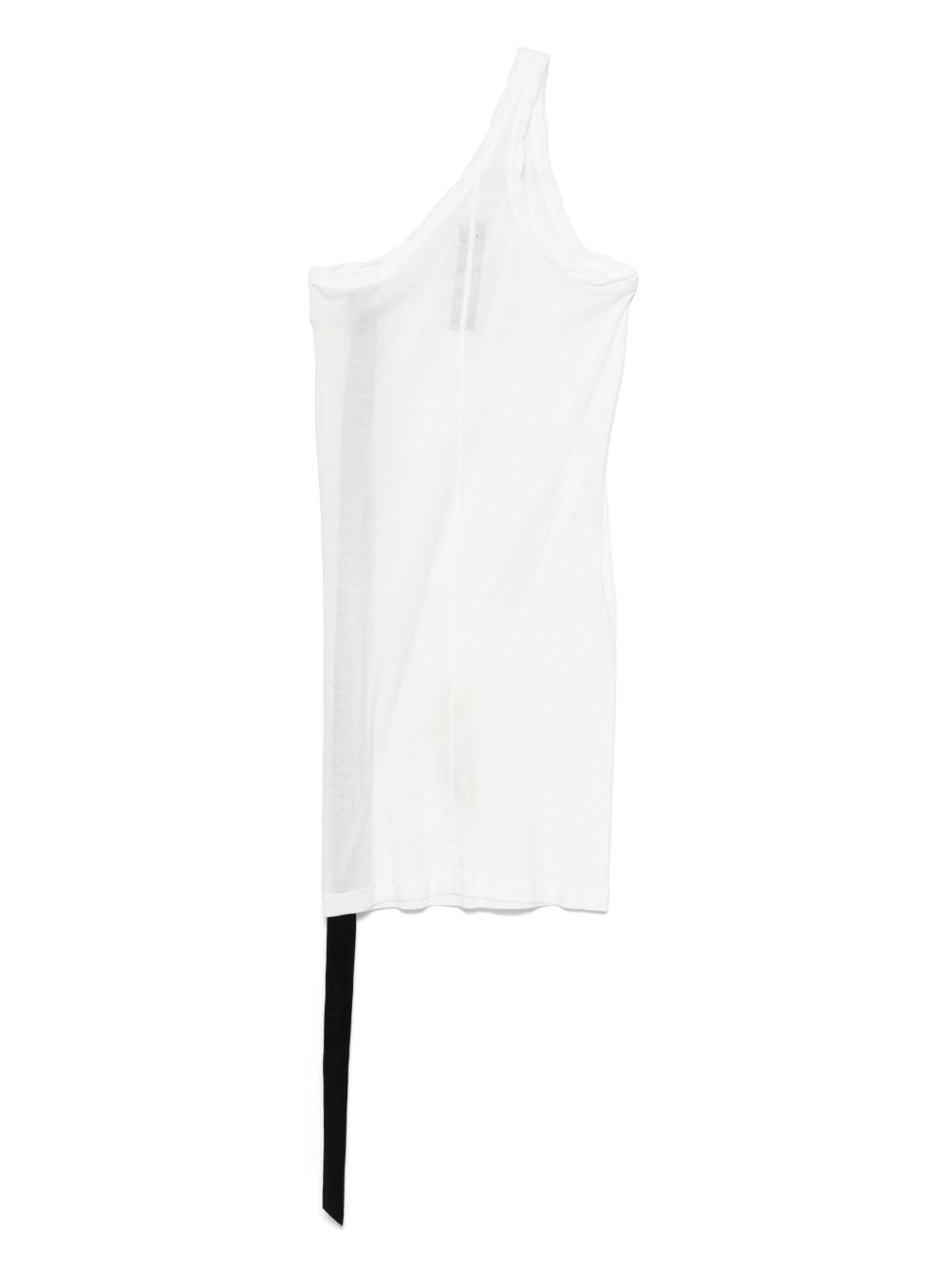 Cotton one-shoulder top