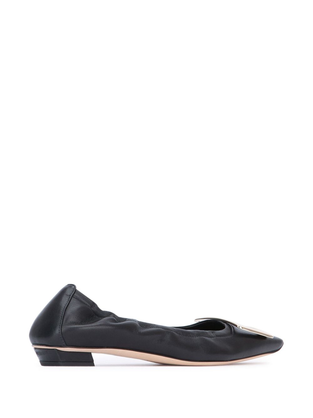Belle vivier leather ballet flats