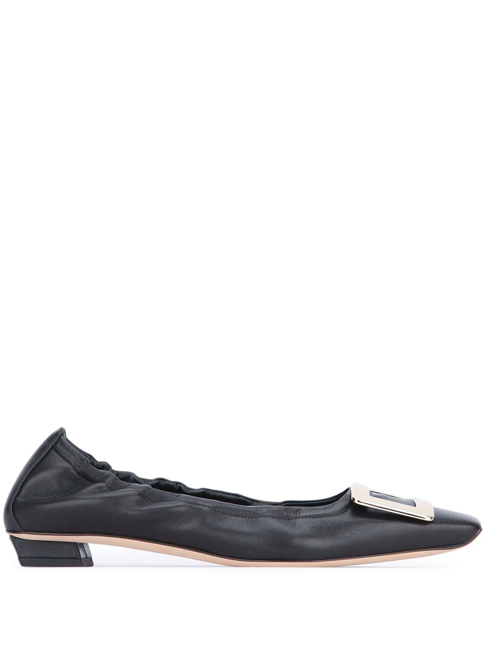 Belle vivier leather ballet flats
