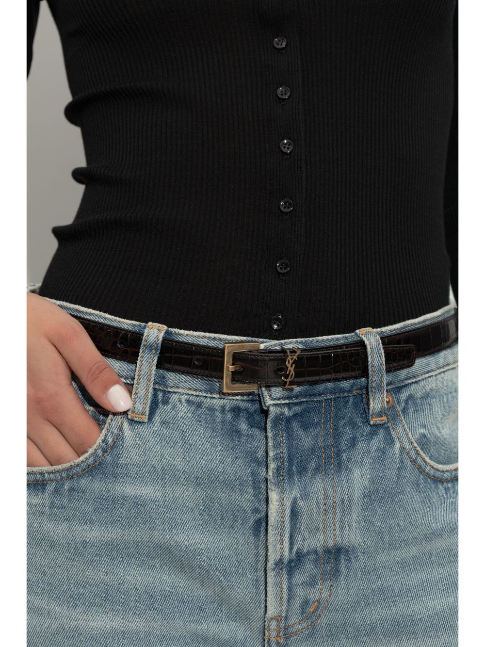Cassandre leather belt