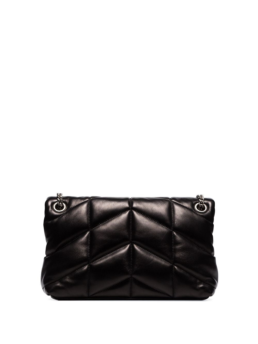 Puffer small leather shoulder bag