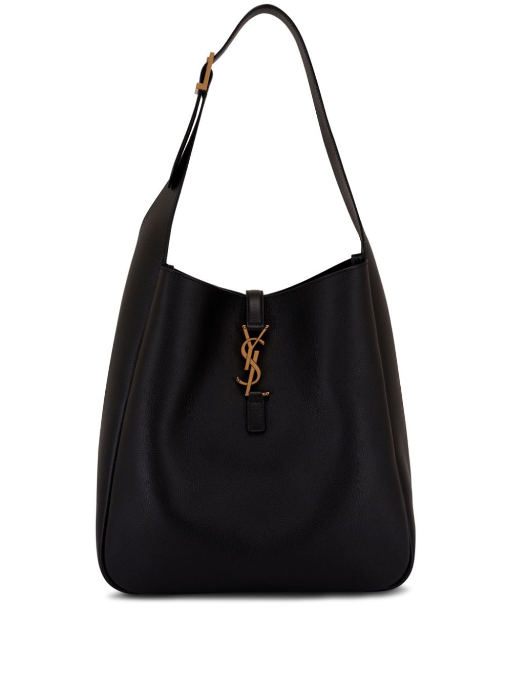Le 5 à 7 large leather shoulder bag