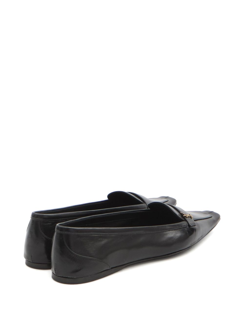 Poppy leather ballets