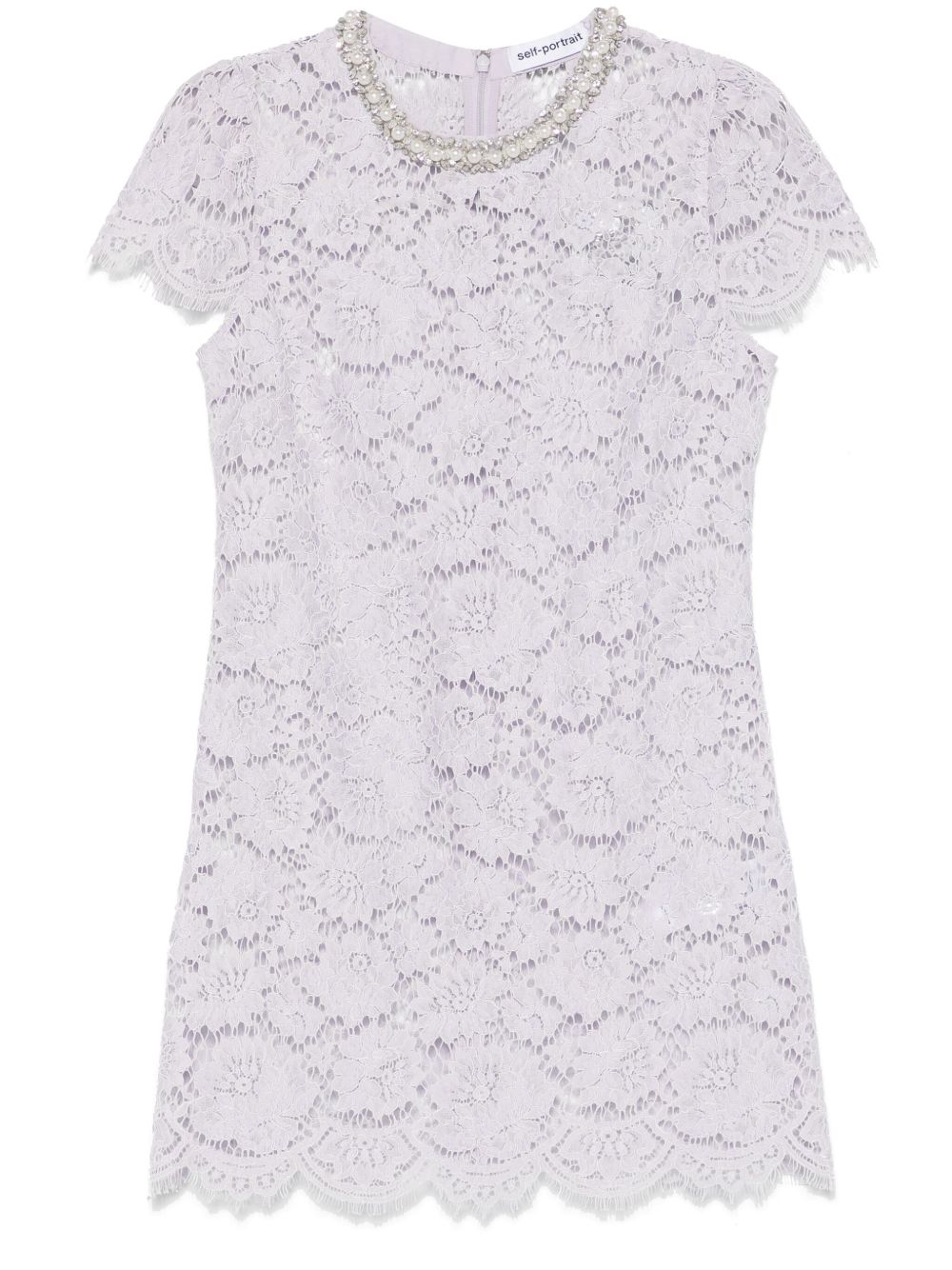 Lace mini dress