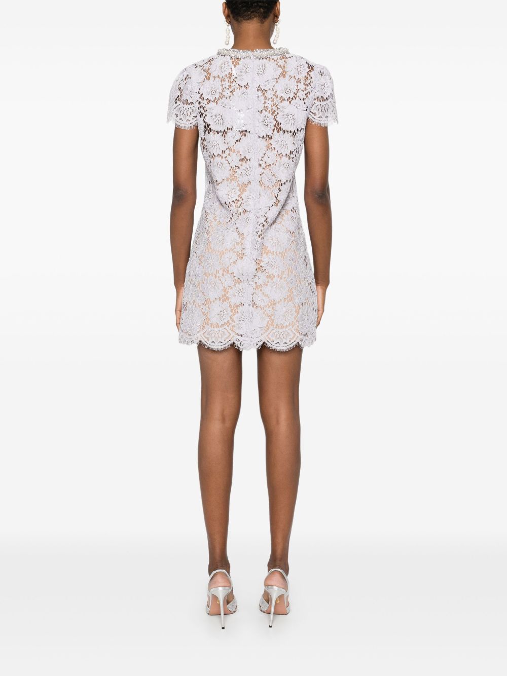 Lace mini dress