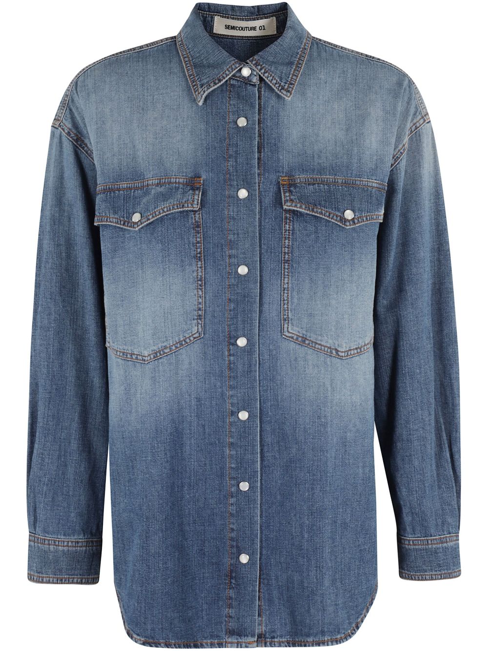 Valeriane denim cotton shirt