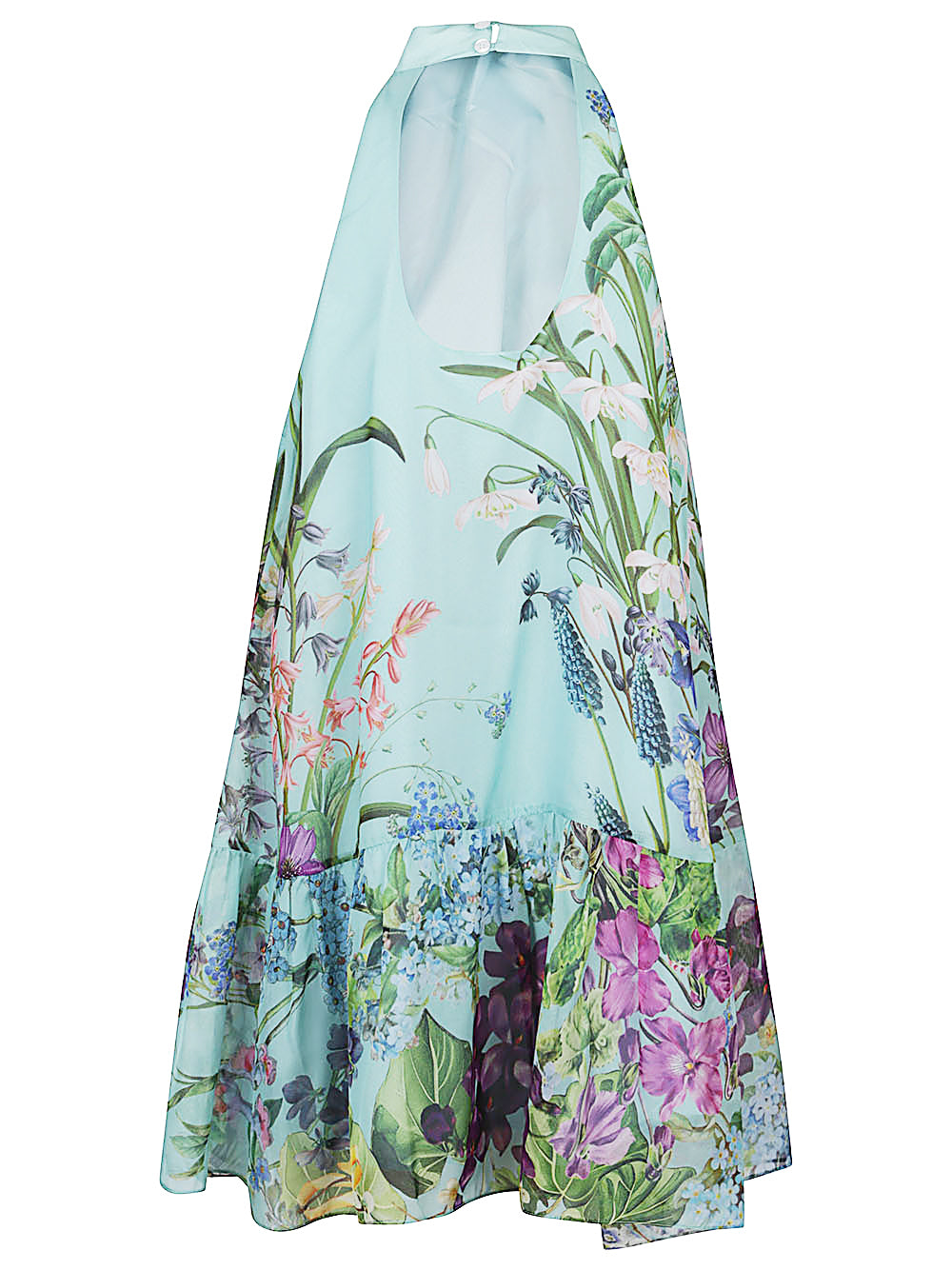 Bonnie printed silk dress
