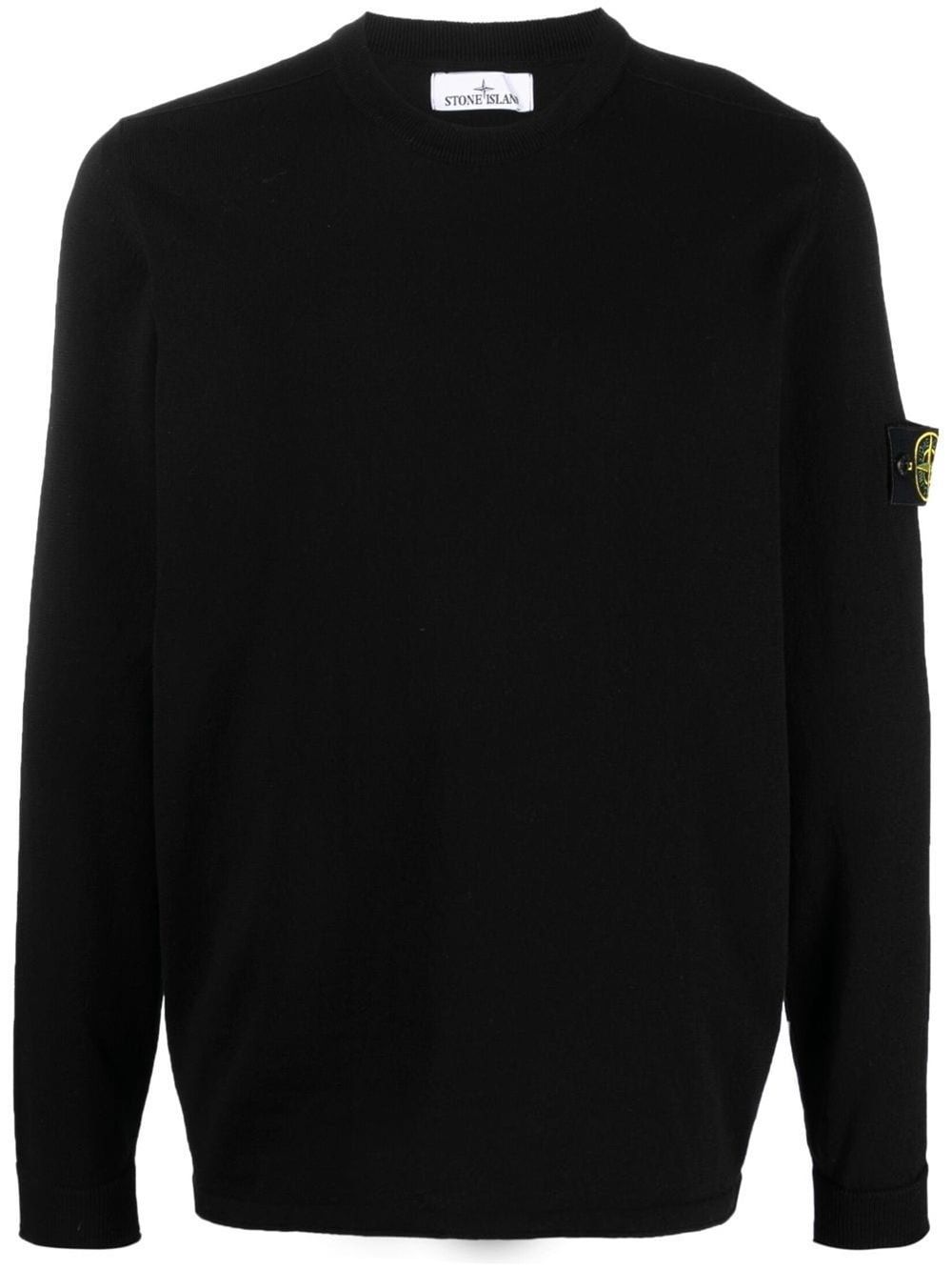 Logo cotton crewneck sweater