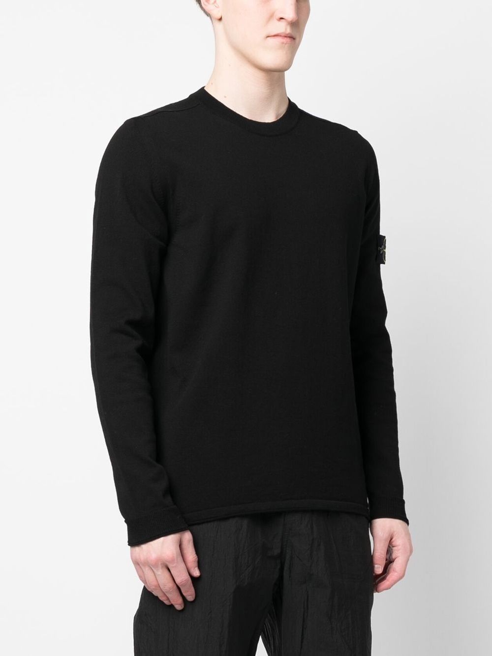Logo cotton crewneck sweater