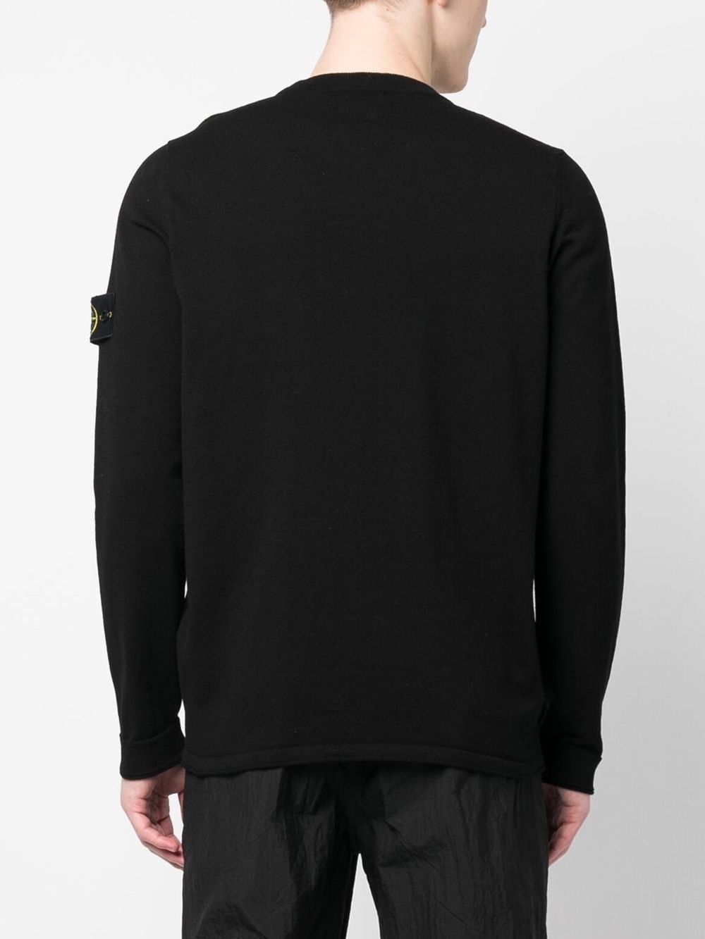 Logo cotton crewneck sweater