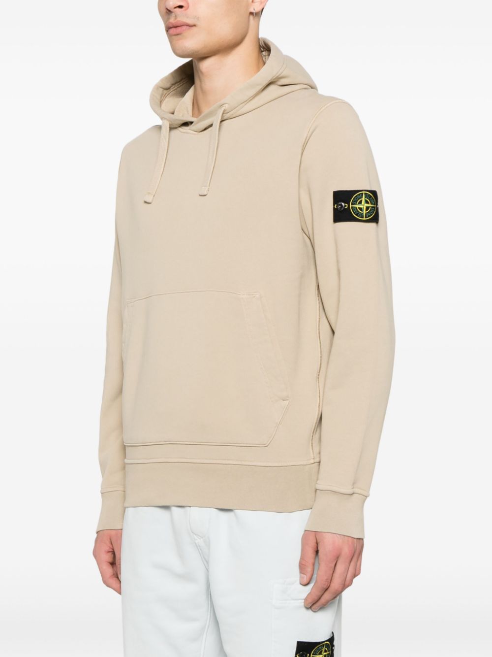 Logo cotton hoodie