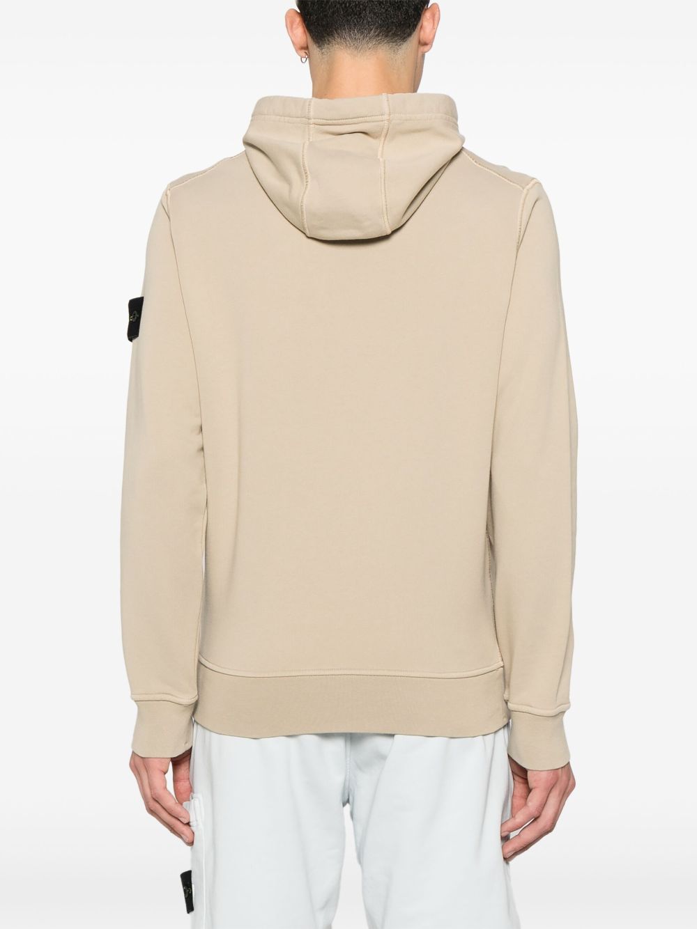 Logo cotton hoodie