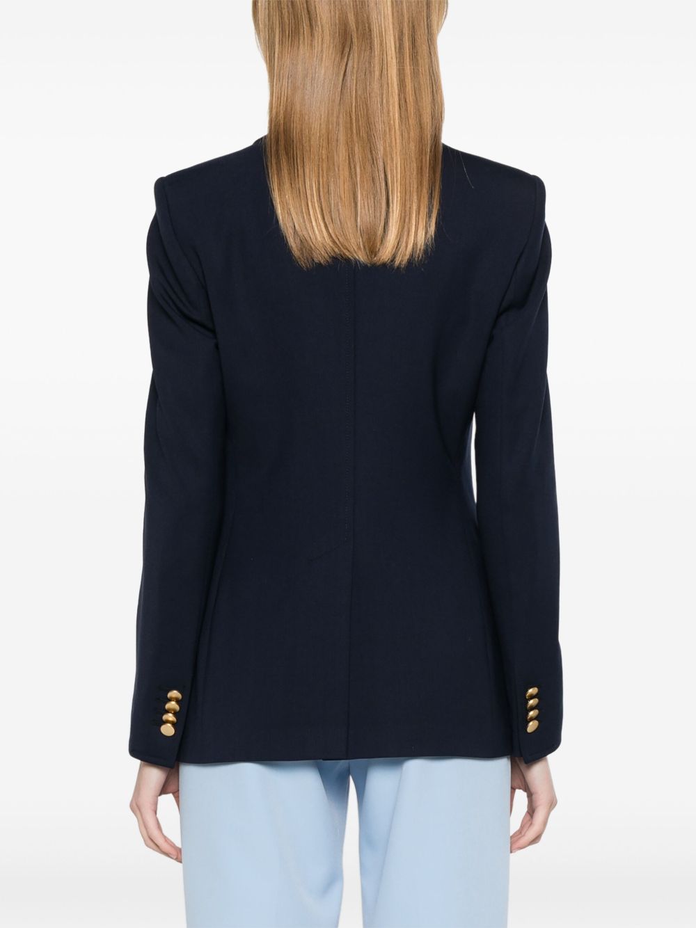 Wool double-breasted jacket