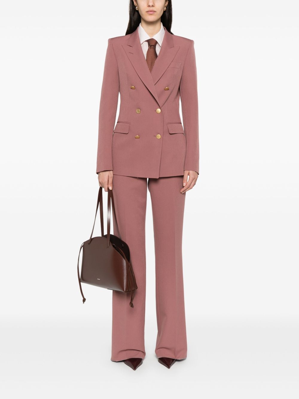 Double-breasted suit