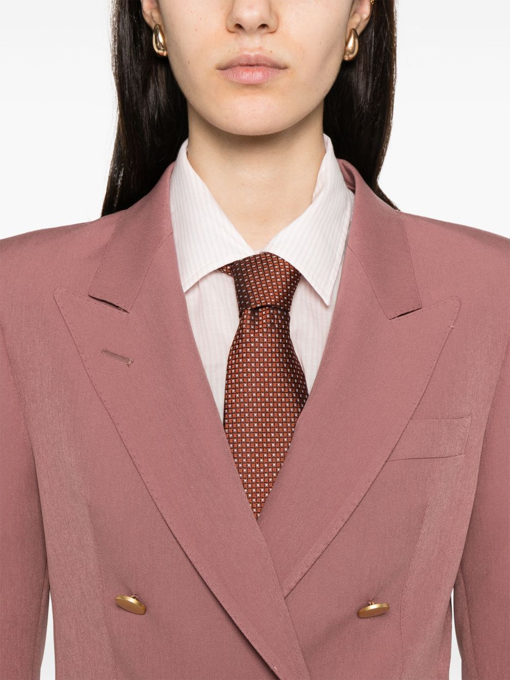 Double-breasted suit