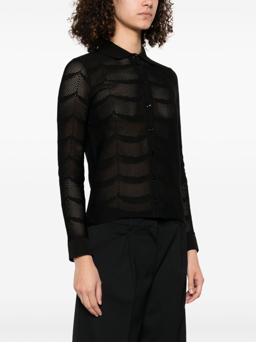 Cotton and silk shirt