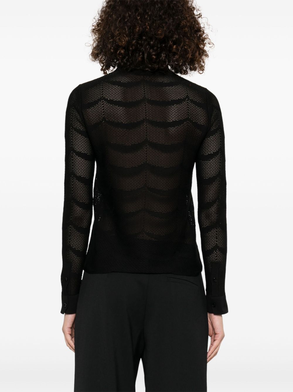 Cotton and silk shirt