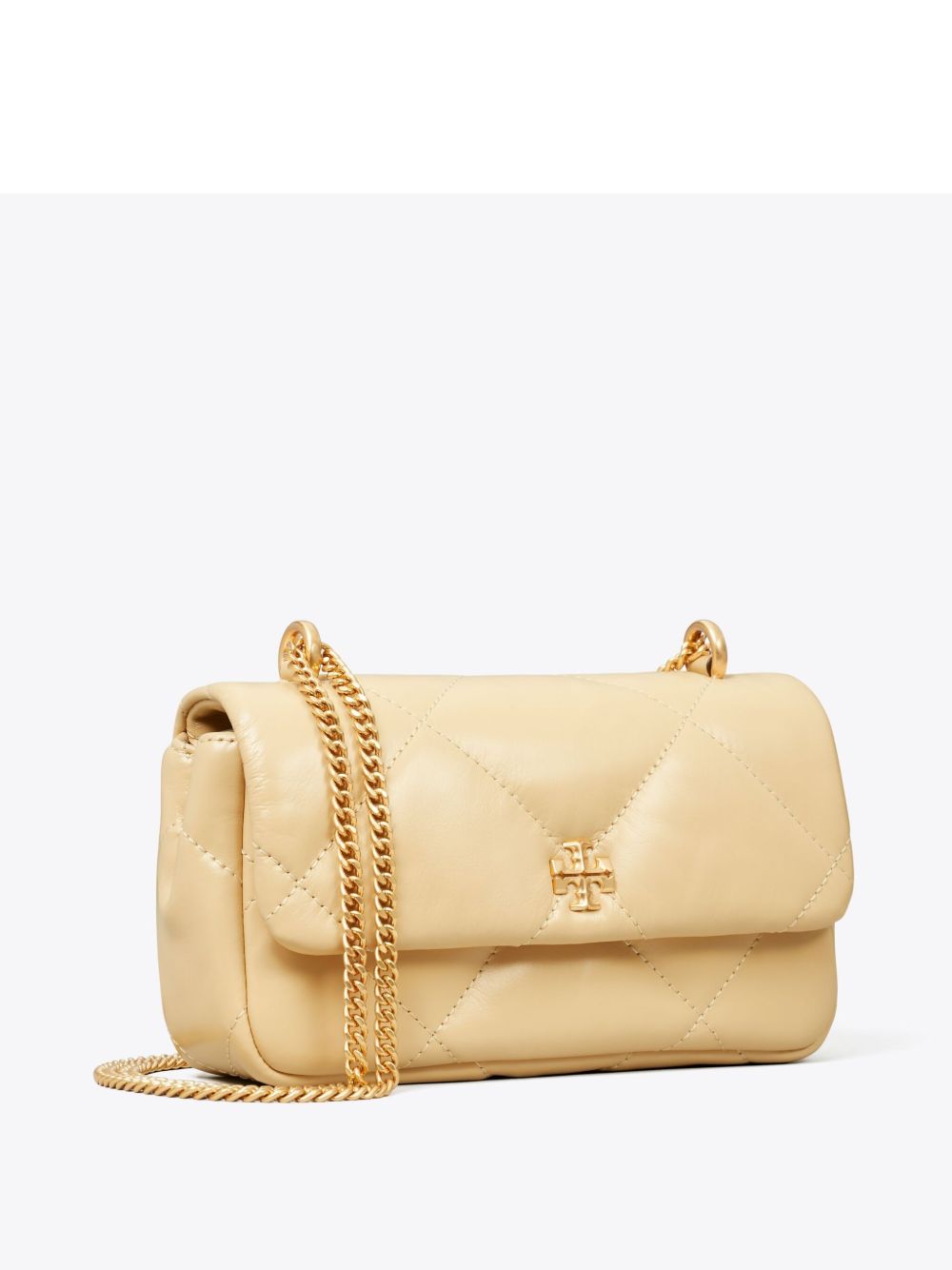 Kira diamond mini leather shoulder bag