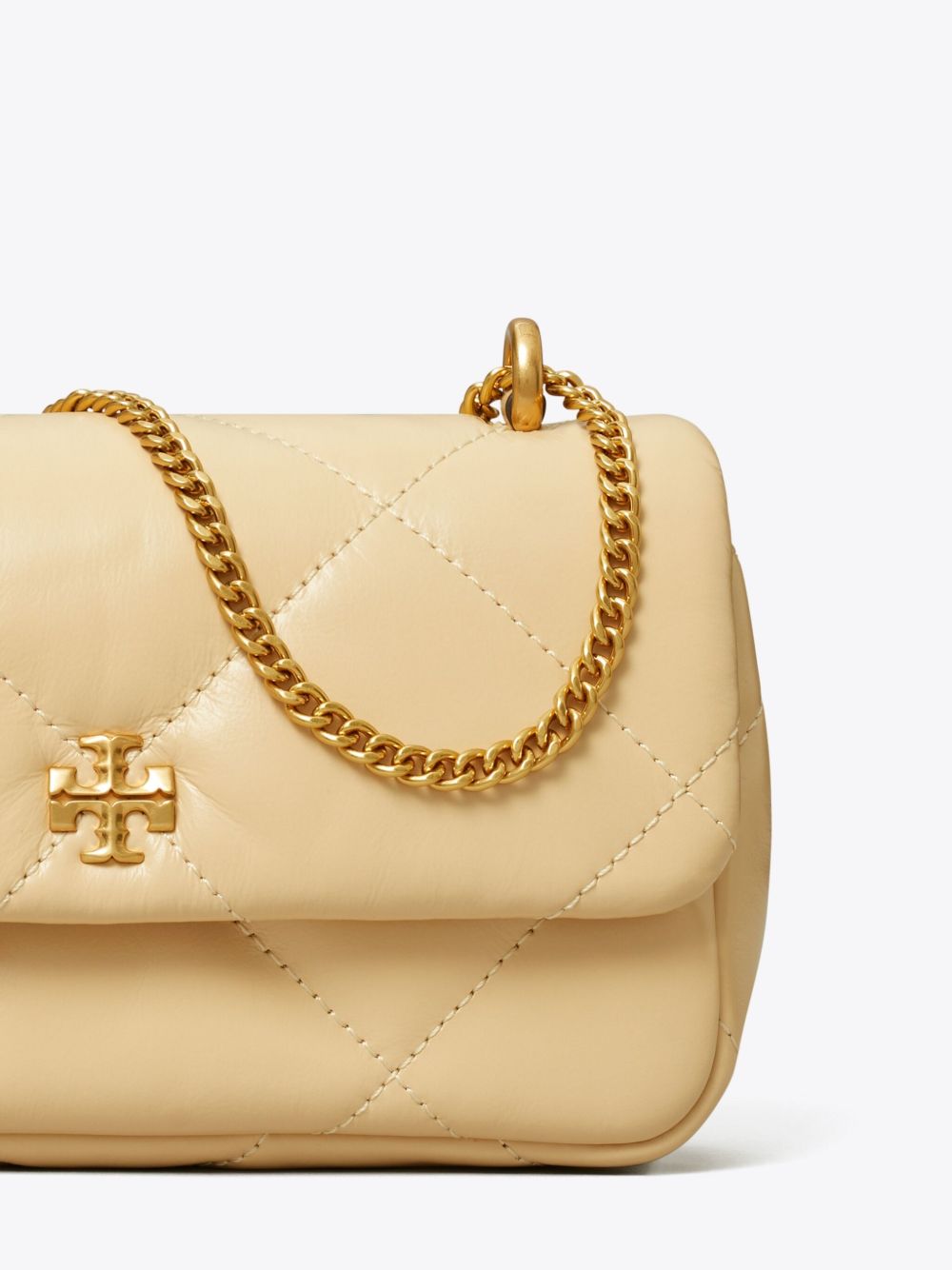Kira diamond mini leather shoulder bag