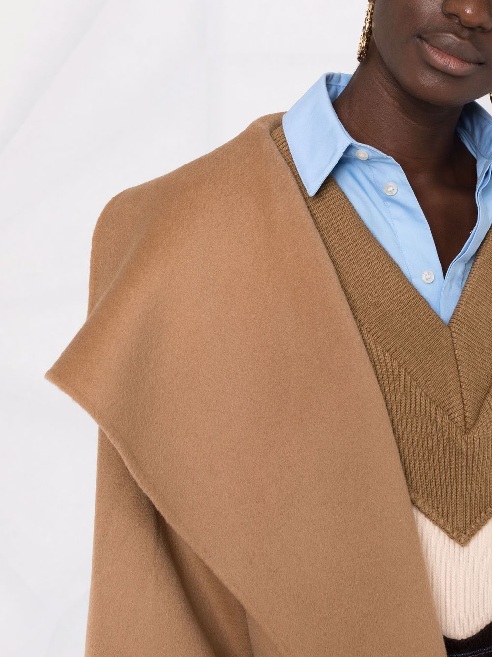 Signature wool and cashmere coat
