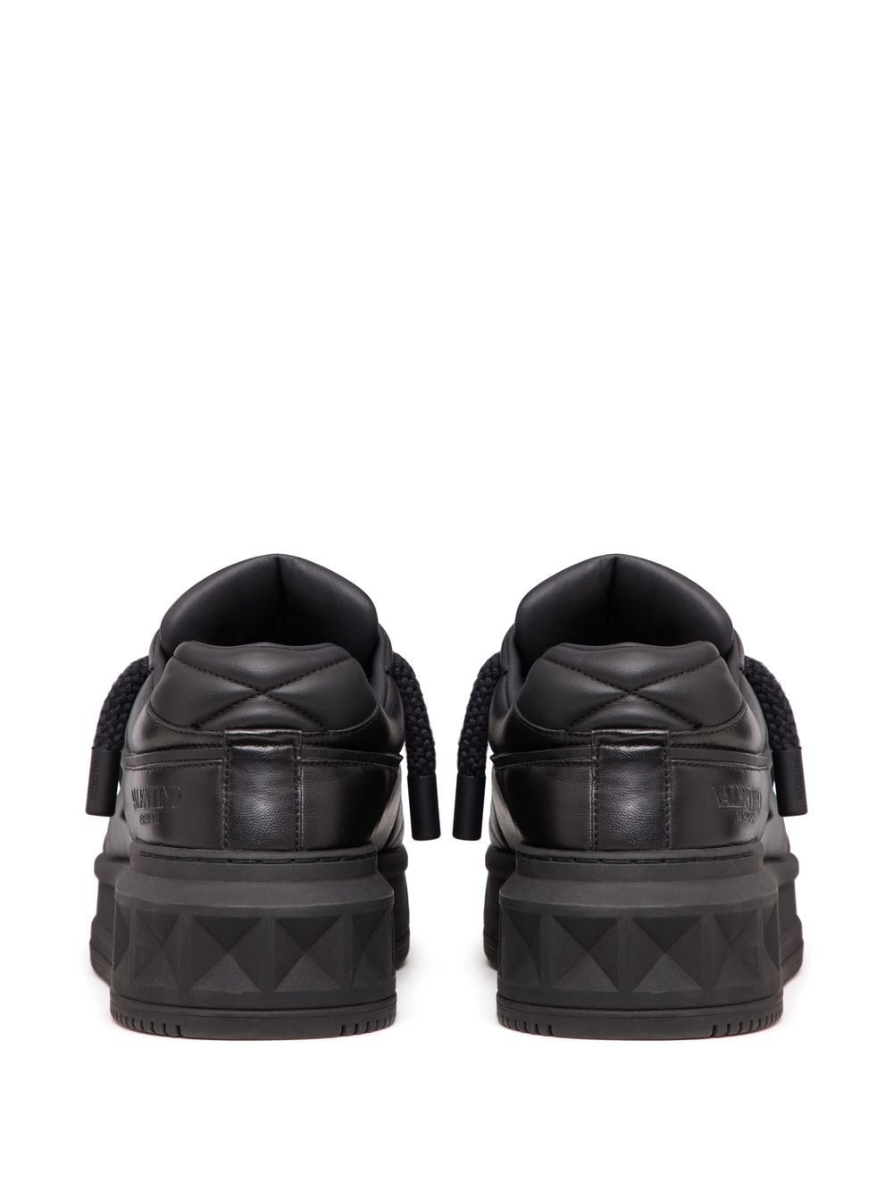 One stud xl leather sneakers