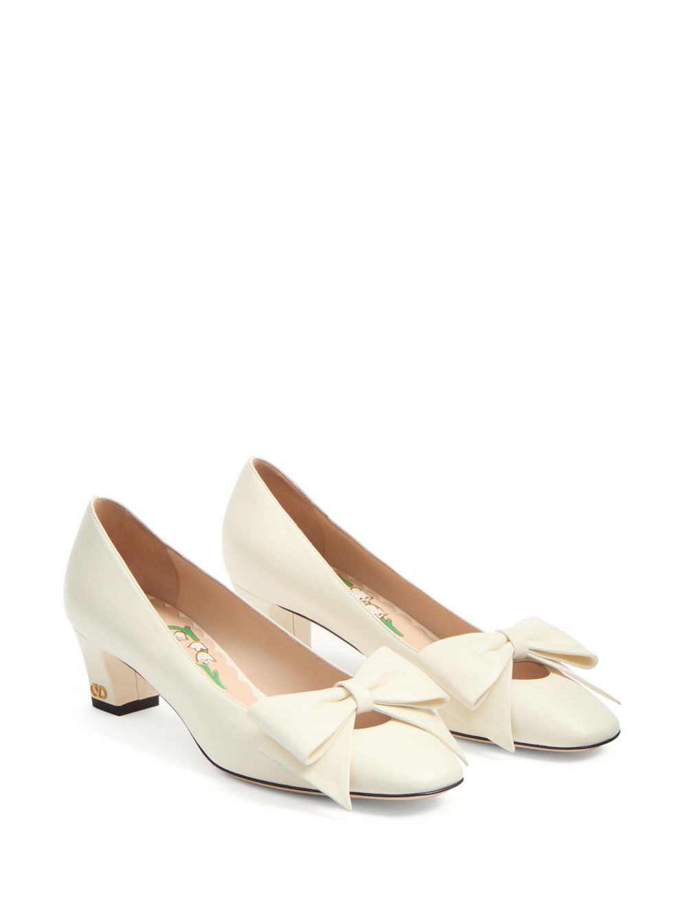 Bowow leather pumps