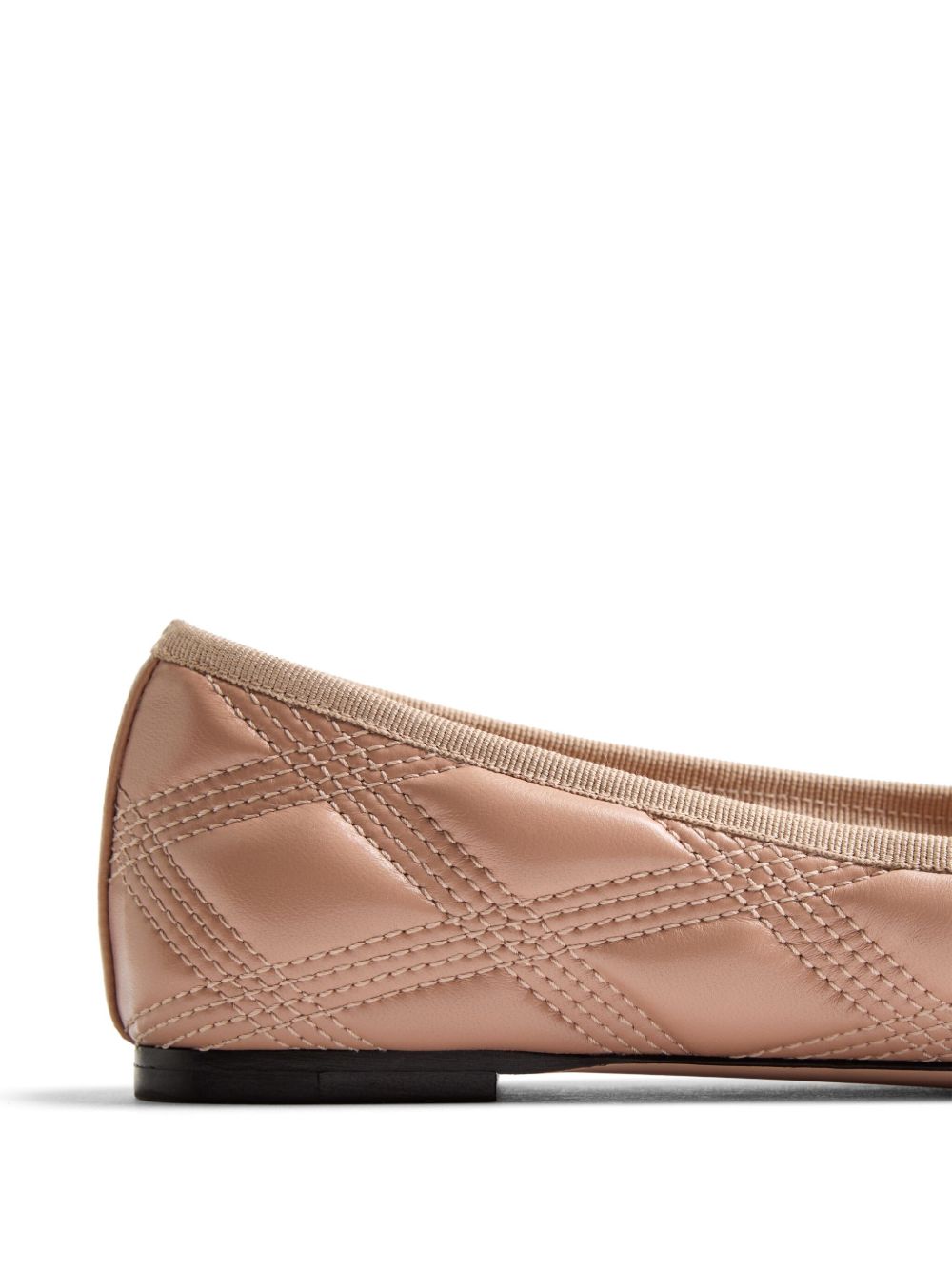 Quiltie 67 leather ballet flats