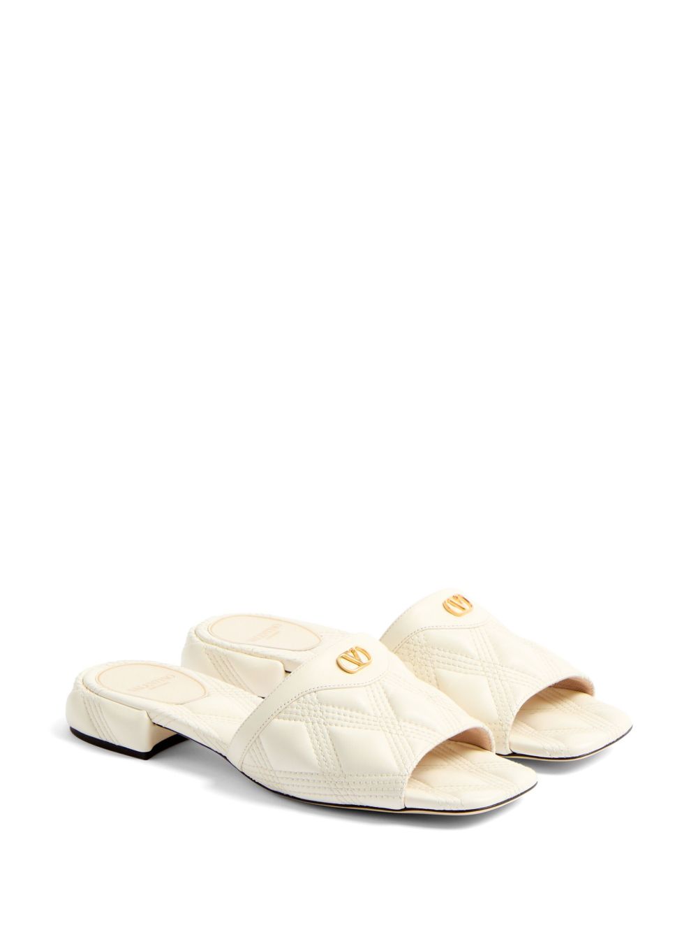 Quiltie 67 leather sandals
