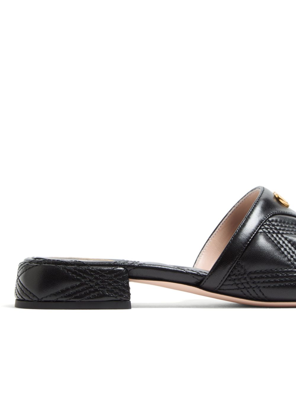 Quiltie 67 leather sandals