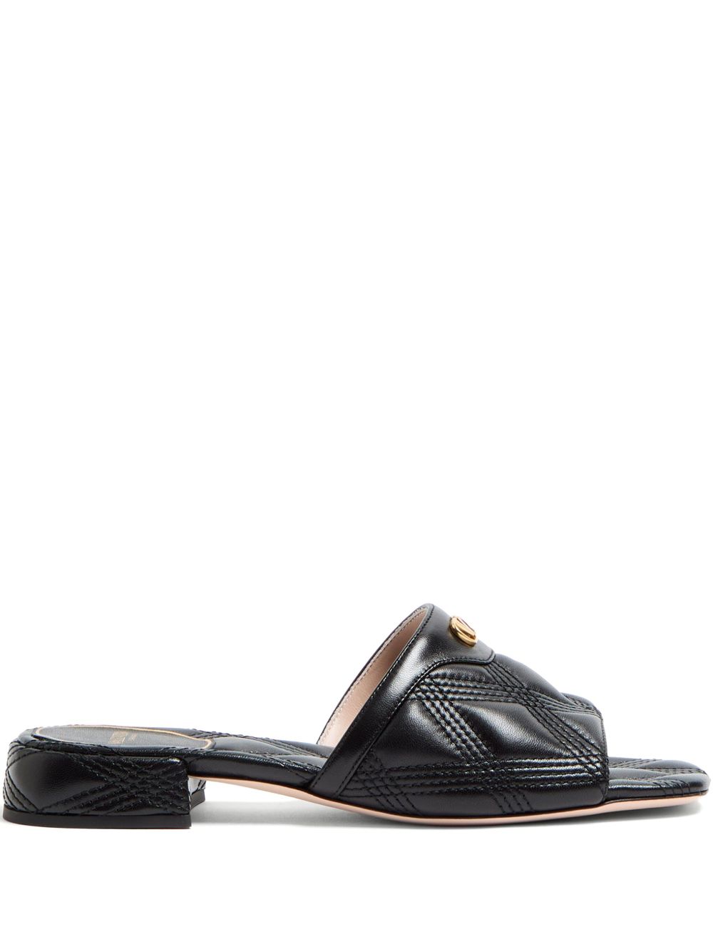 Quiltie 67 leather sandals