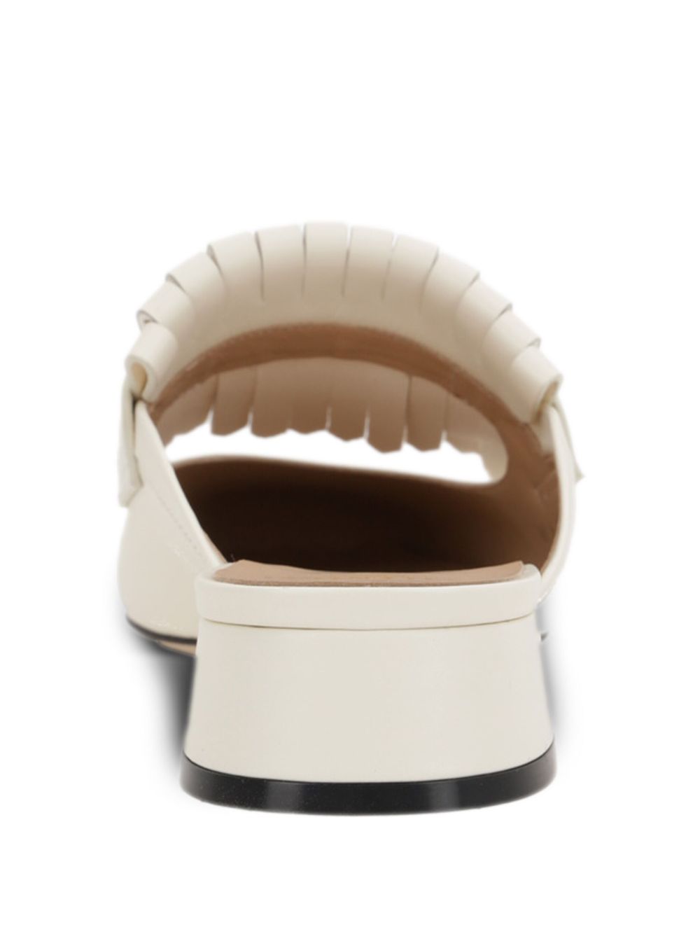 Vlogo signature leather slippers