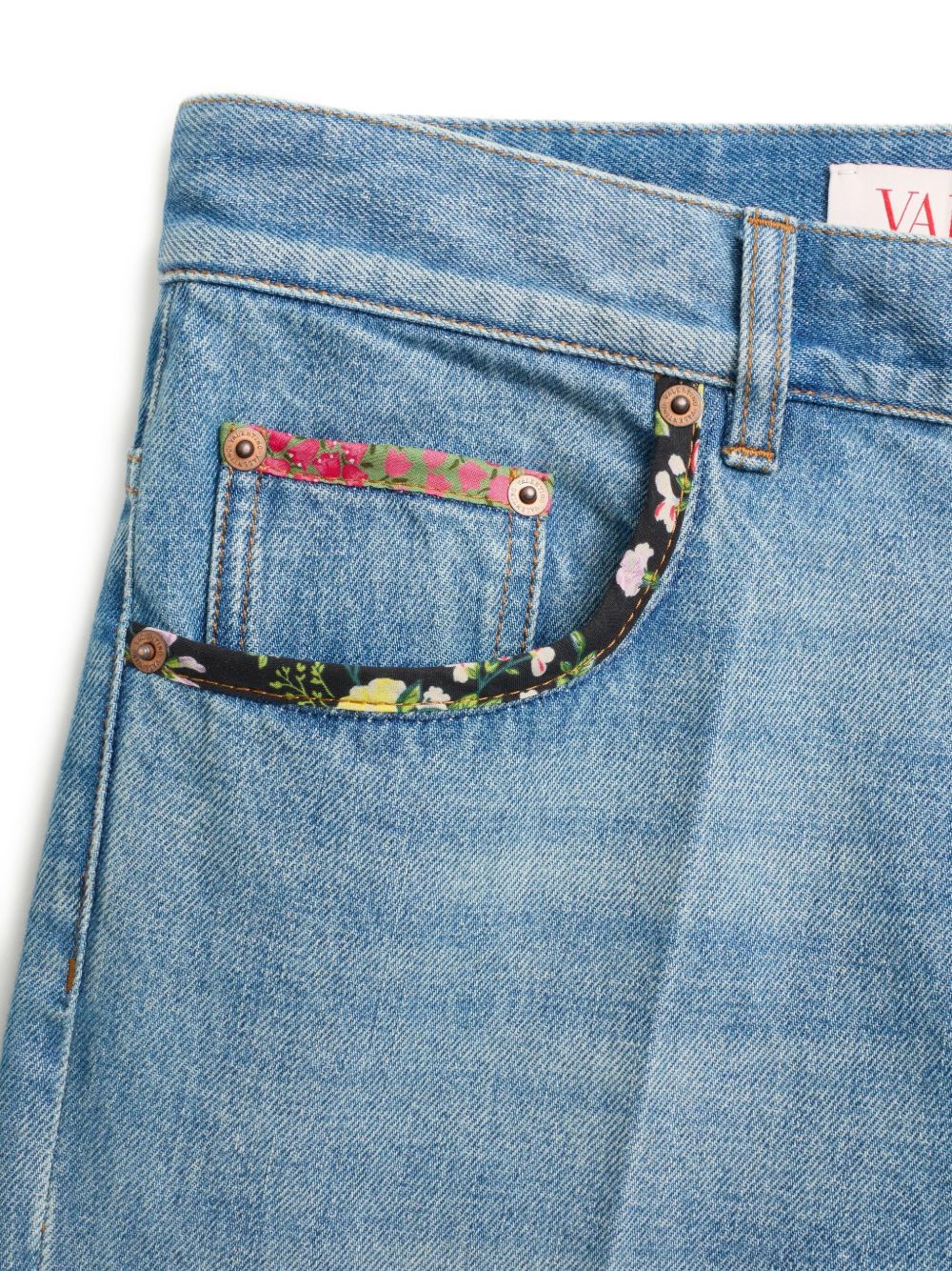 Denim cotton jeans