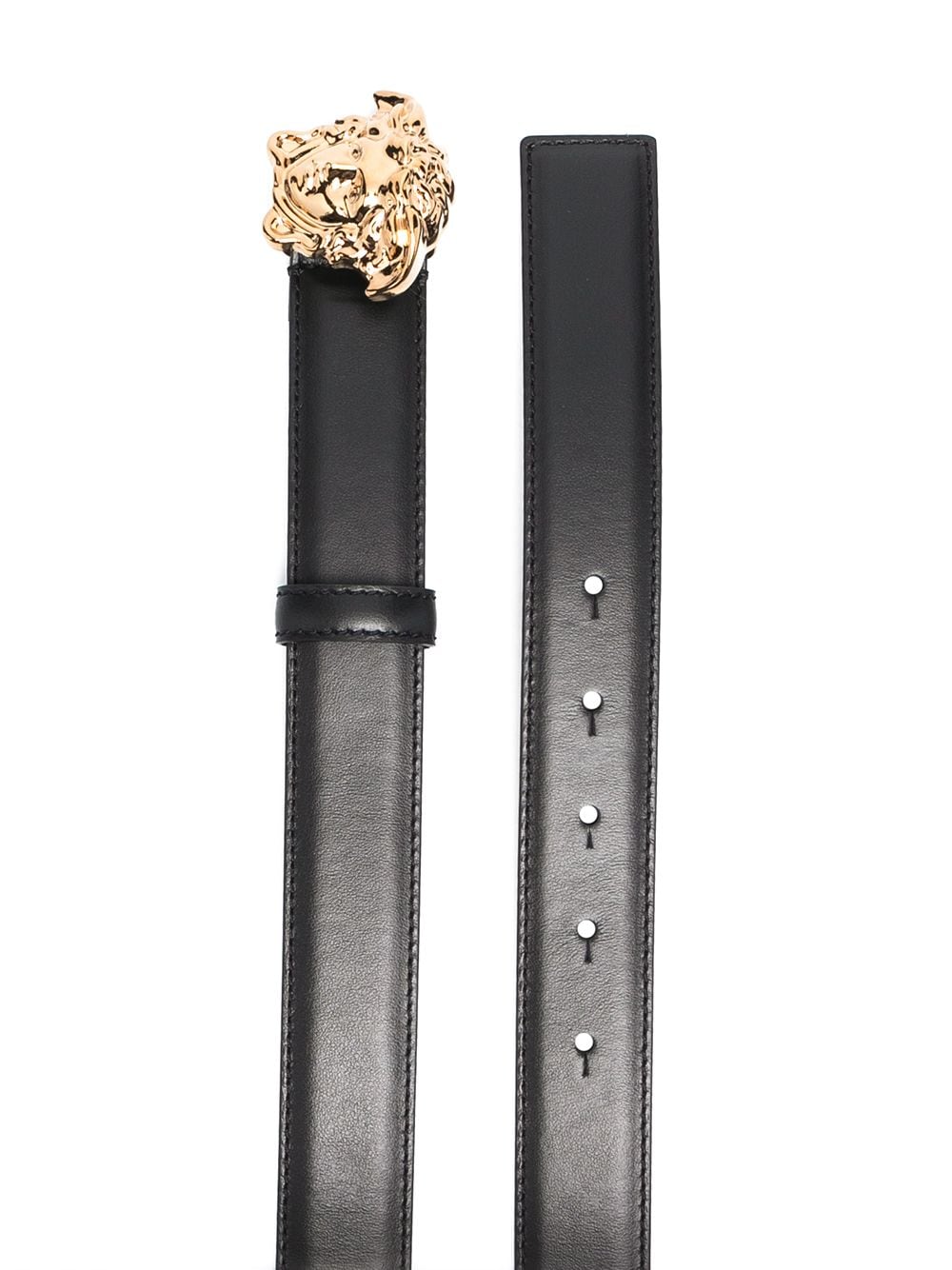 La medusa leather belt