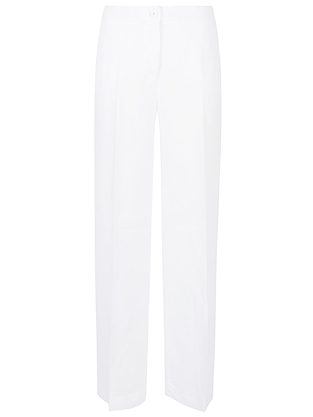 Linen blend trousers