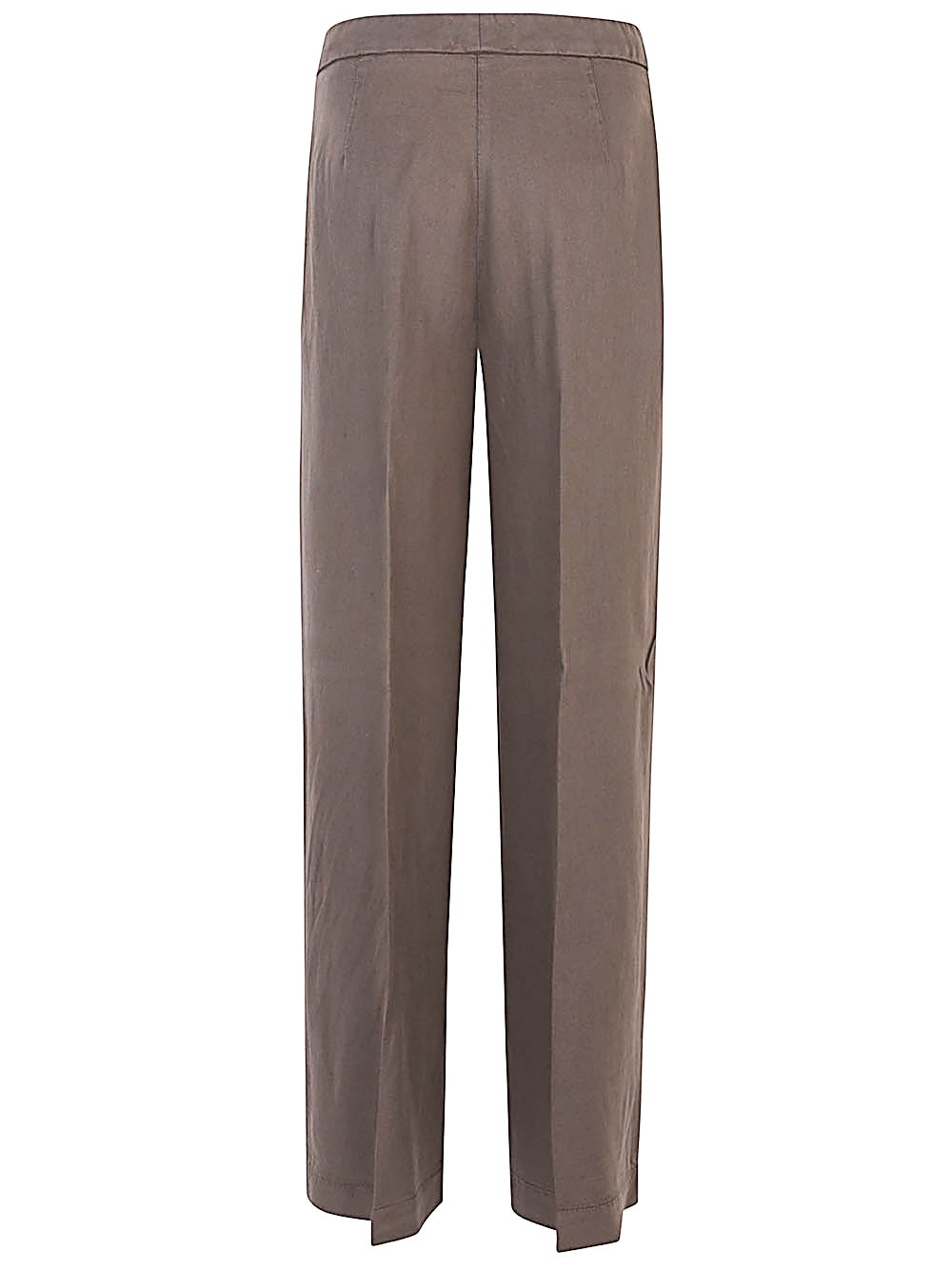 Linen blend trousers