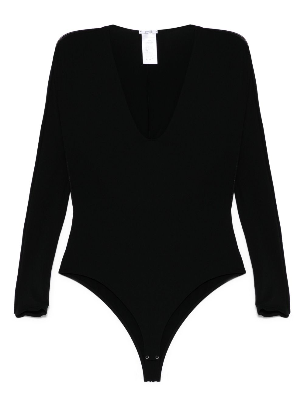 V-necked bodysuit