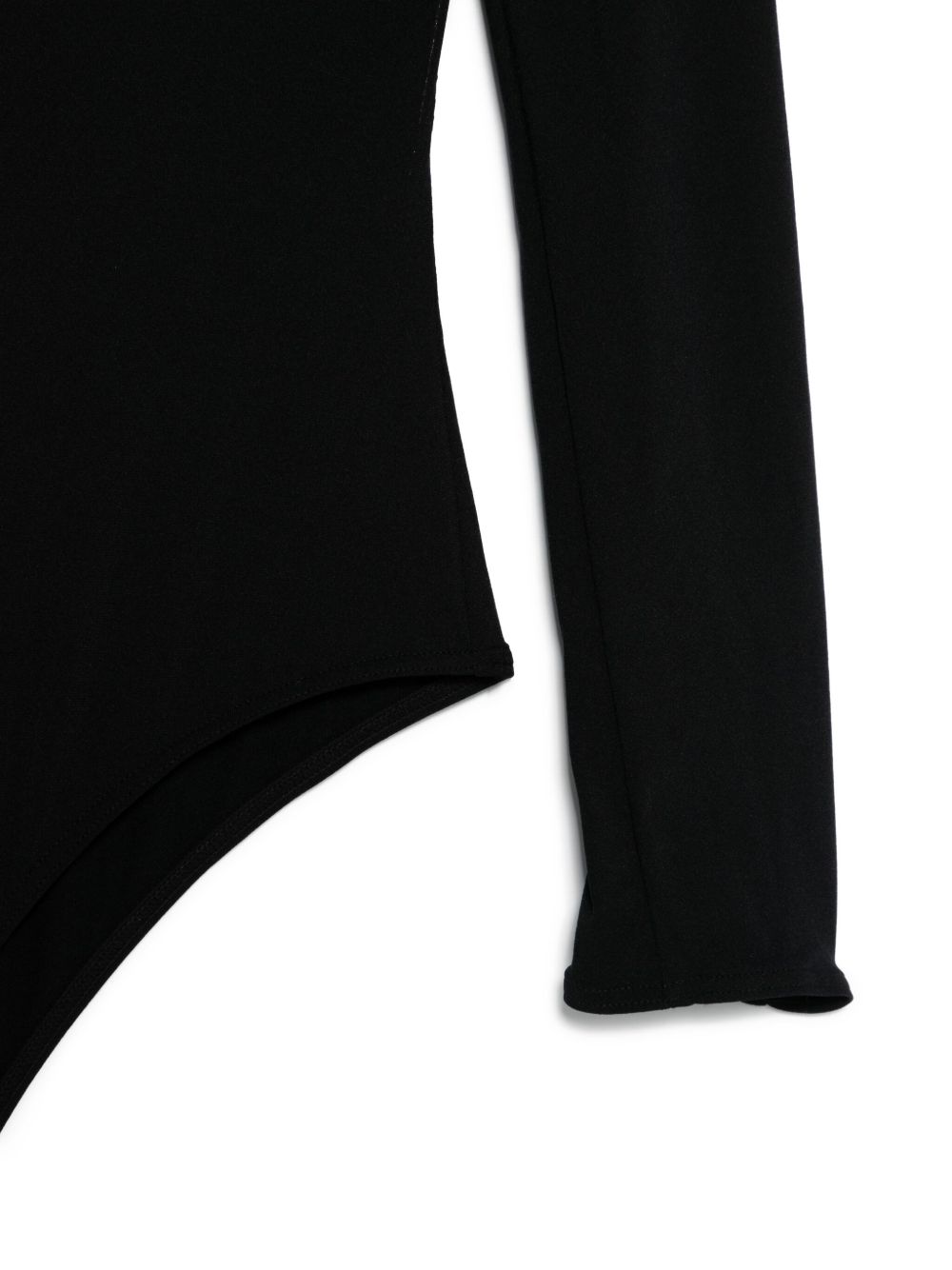 V-necked bodysuit