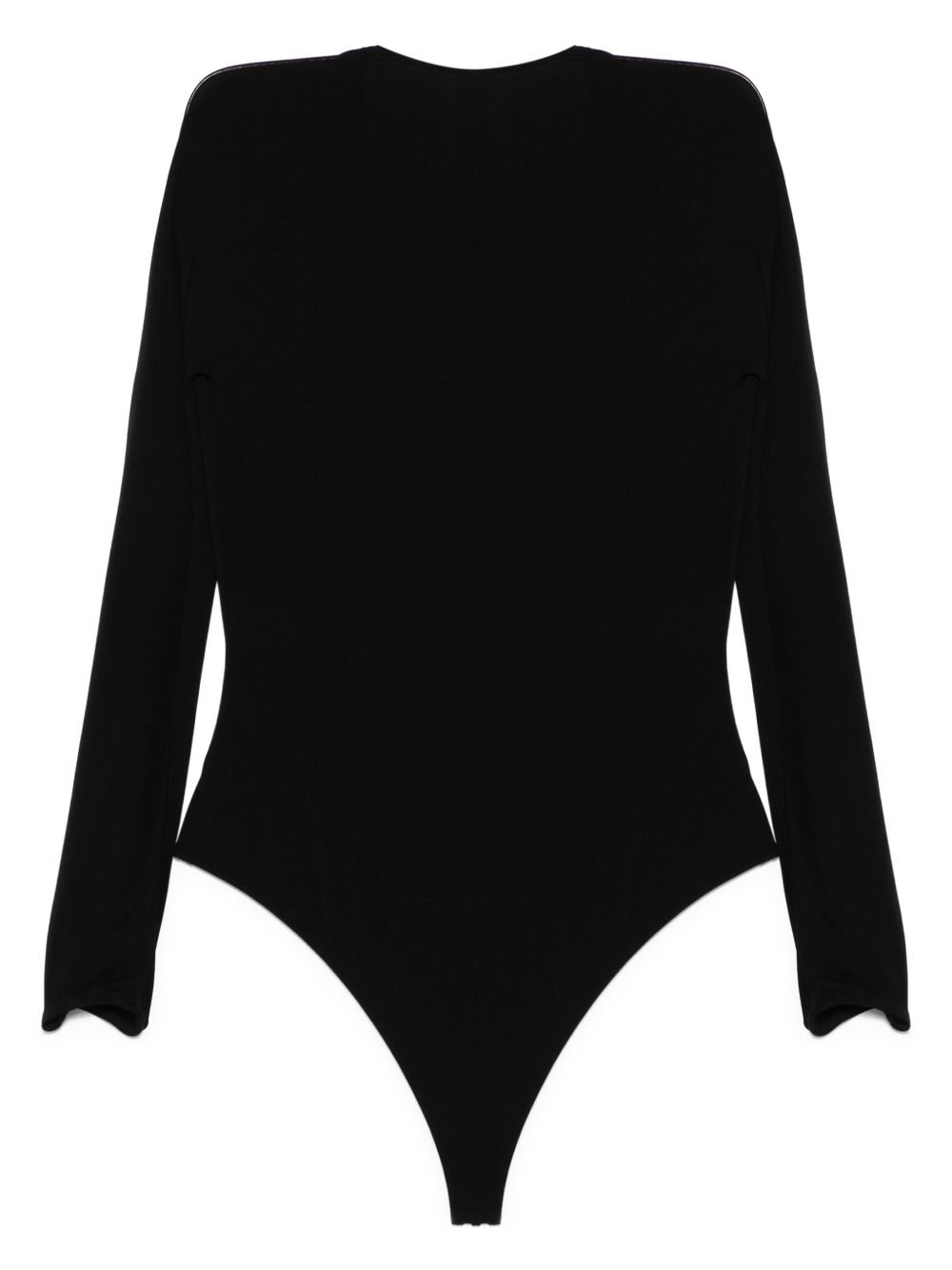 V-necked bodysuit
