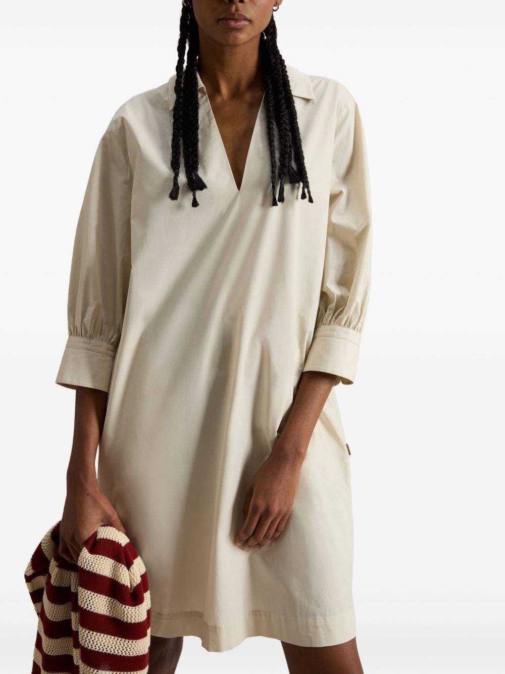 Cotton tunic dress