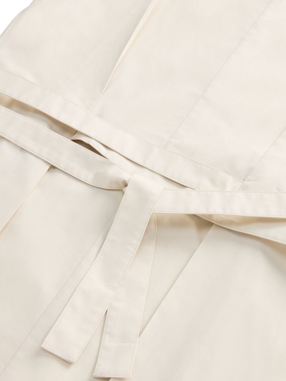 Cotton belted dress