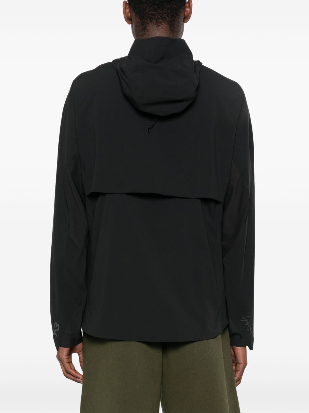 M run hooded jacket