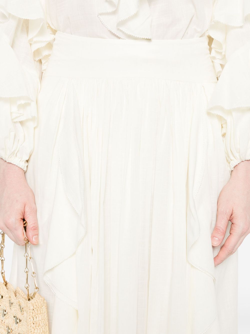 Acacia cotton maxi skirt