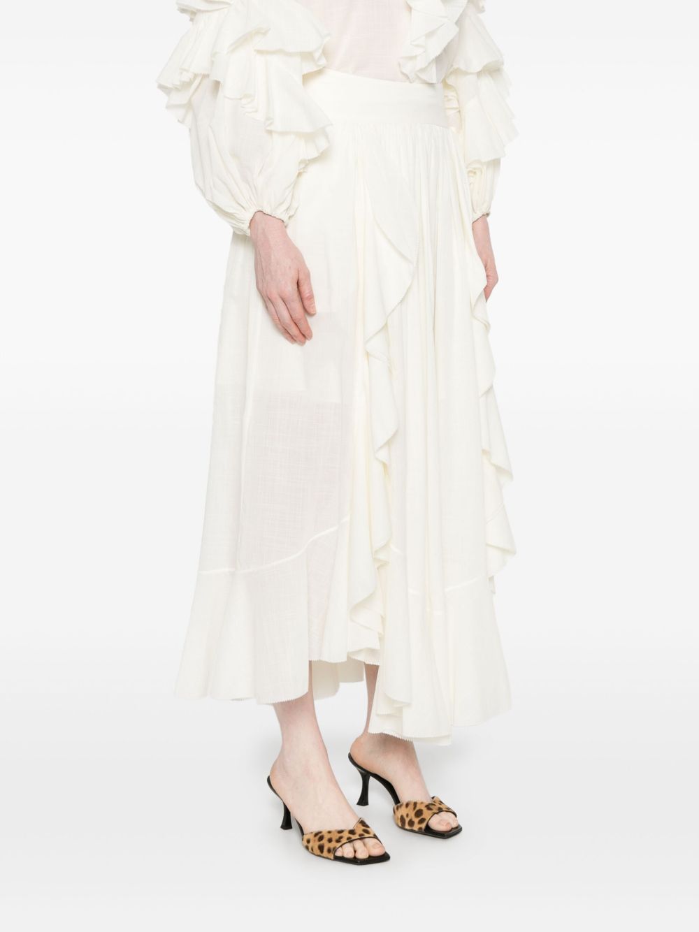 Acacia cotton maxi skirt