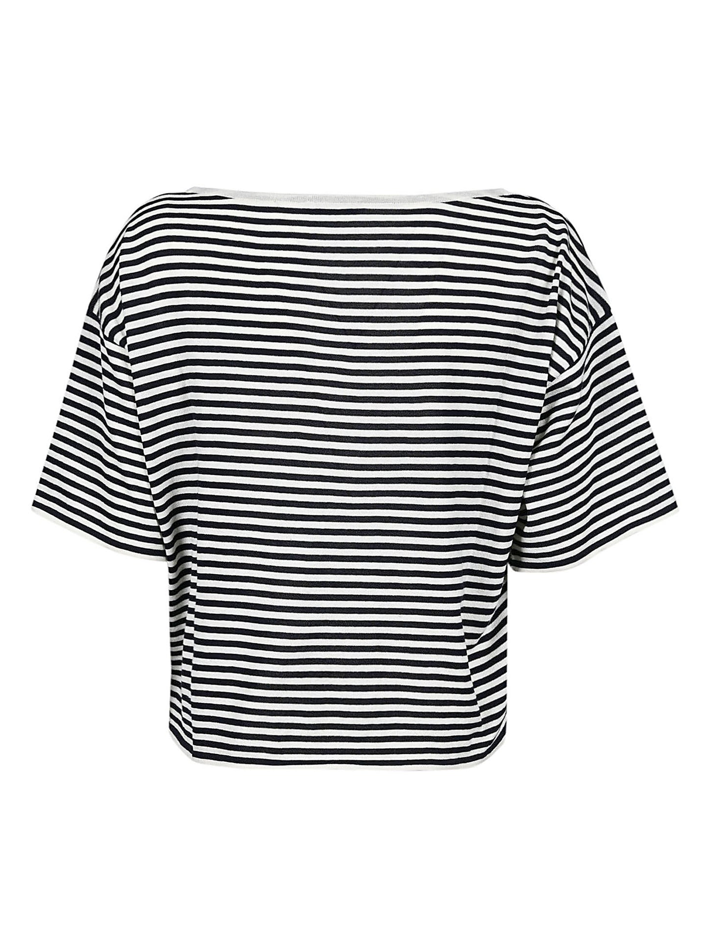 Striped cotton top