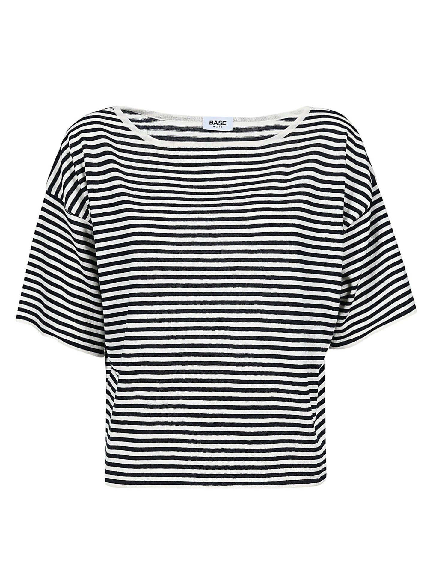 Striped cotton top