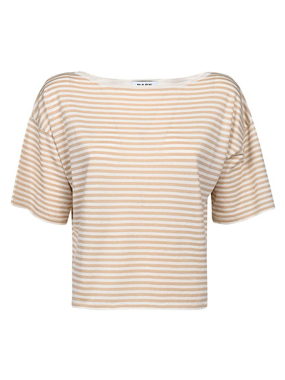 Striped cotton top