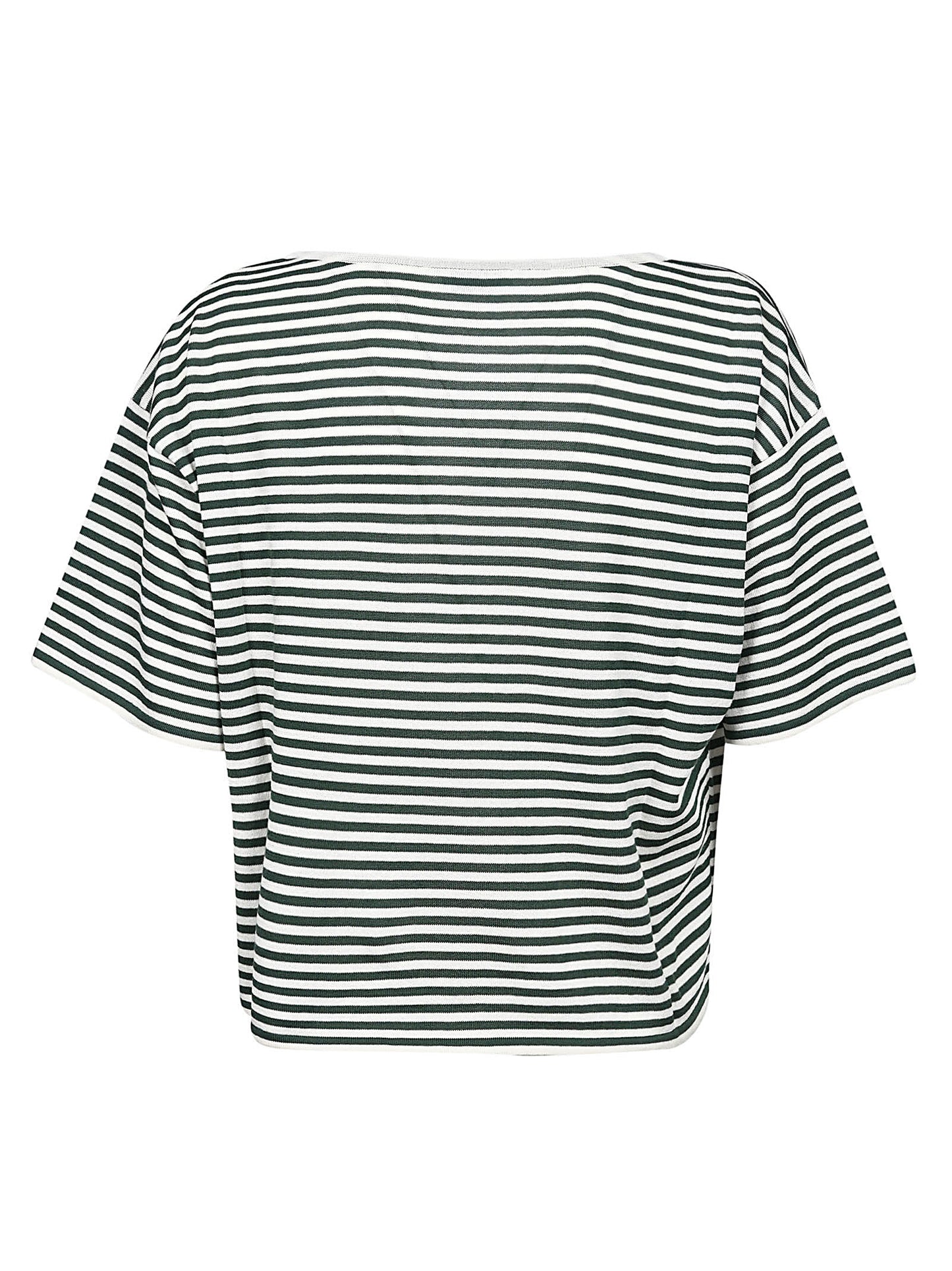 Striped cotton top