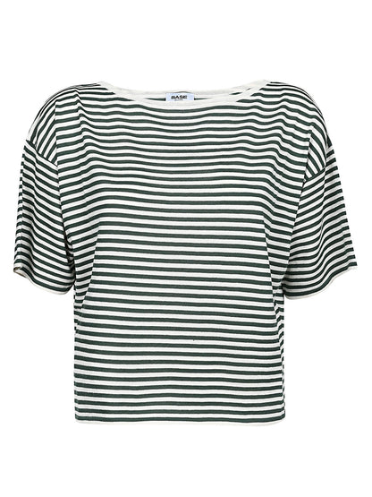 Striped cotton top